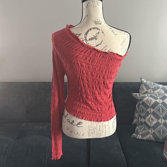 Free People One Shoulder Top XL - Picture 2 of 4